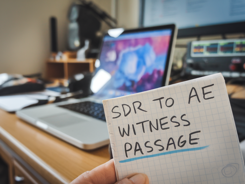 Comment construire un passage de témoin sdr→ae qui multiplie par deux le taux de conversion en rendez‑vous