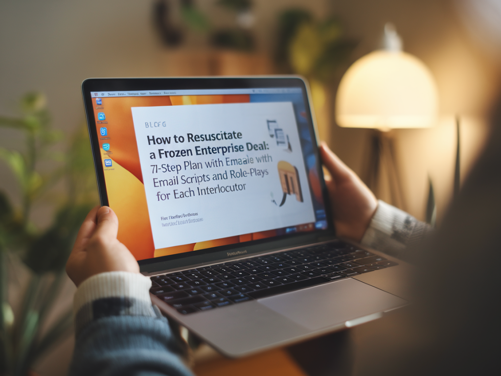 Comment relancer un deal enterprise gelé : plan de 7 étapes avec scripts d'email et rôle‑play pour chaque interlocuteur