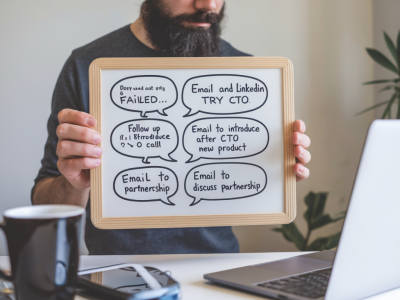 La séquence exacte de quatre messages vocaux pour décrocher un cto quand les emails et linkedin échouent