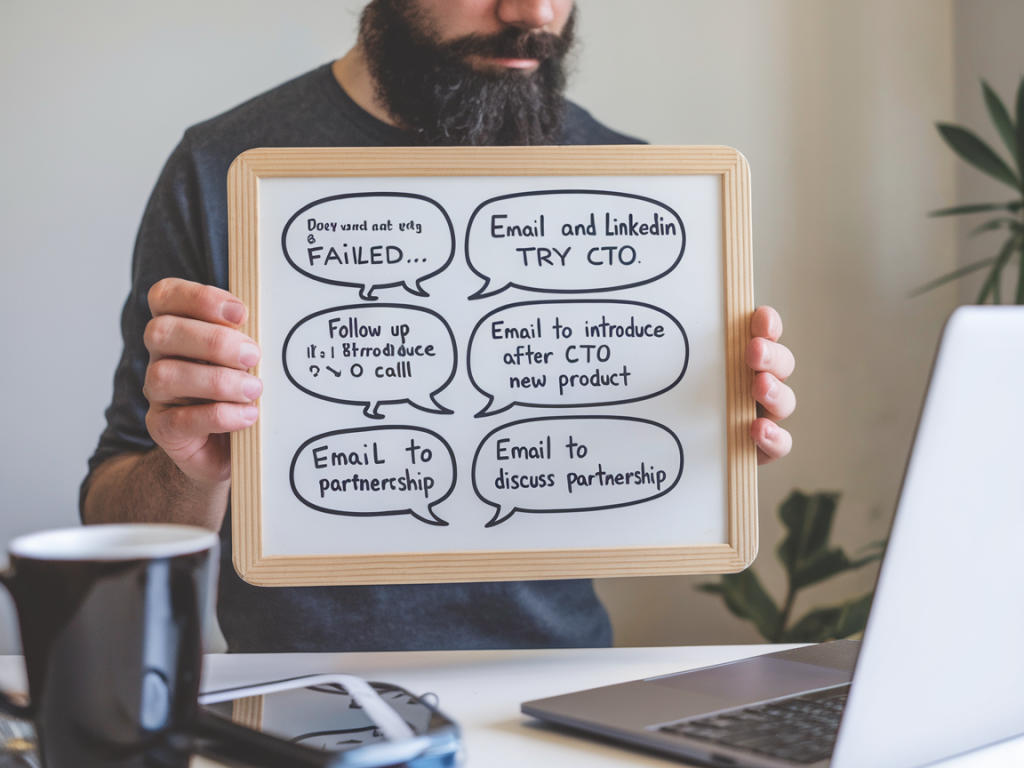 La séquence exacte de quatre messages vocaux pour décrocher un cto quand les emails et linkedin échouent